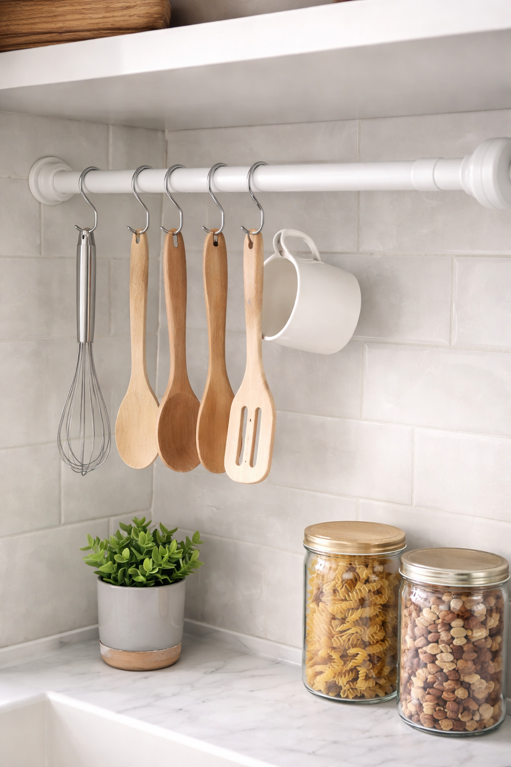 Drill-Free Multifunctional Adjustable Rod